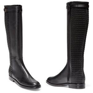 COLE HANN Abi Textured Riding Boot Sz 6.5 NWOB